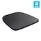 Flash Furniture 4PK Black Poly Resin Seats for Stools & Chairs, 4PK 4-JJ-SEA-PL01-BK-GG - alternate 4